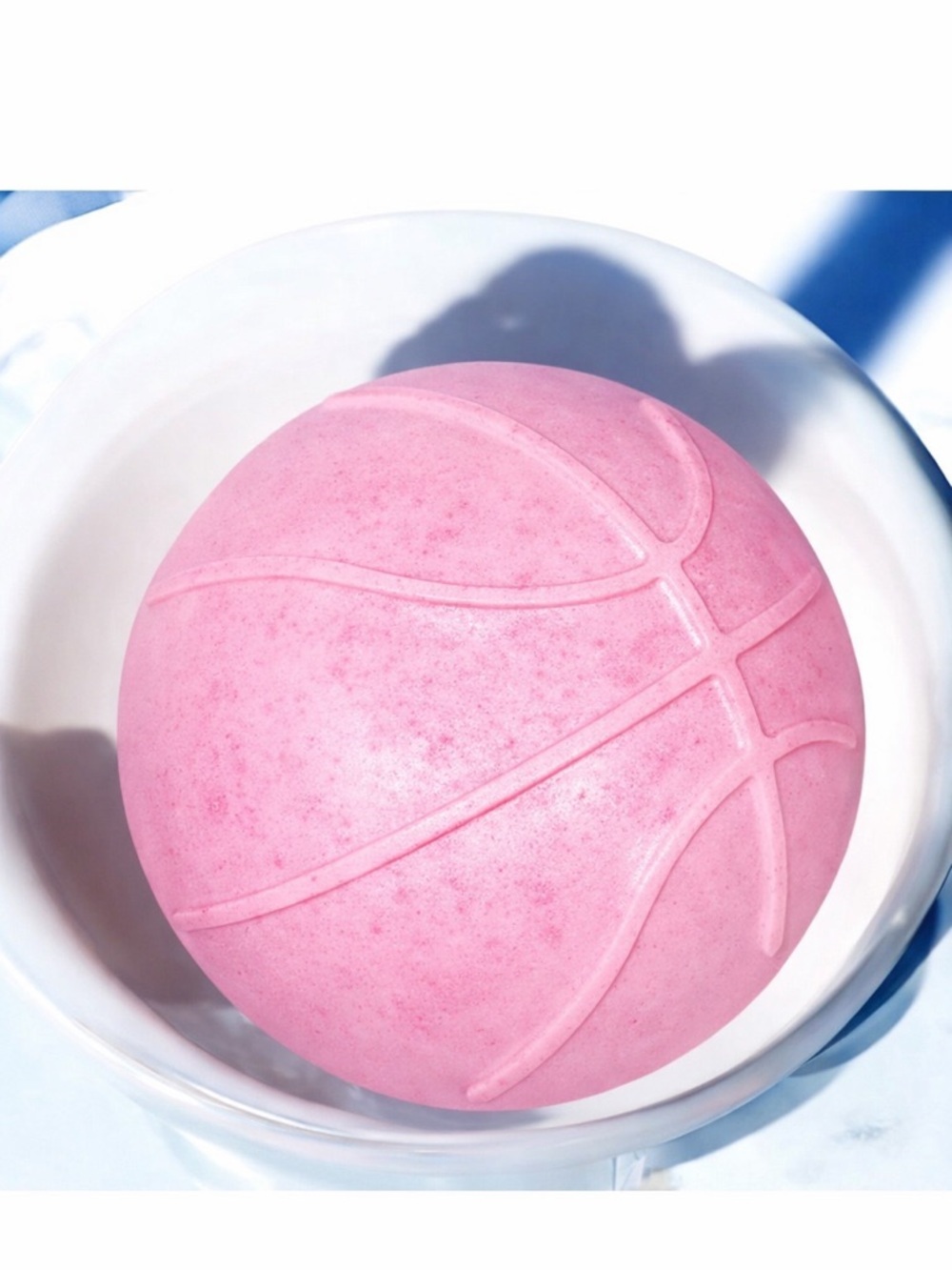 Vanilla sugar soap Basketball Ball LARGE 4x4in 10oz handmade shea butter base